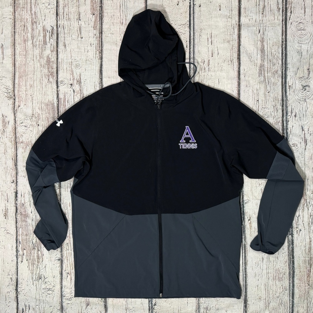 Amherst College Tennis NCAA Under Armour Mens Hoodie Windbreaker Jacket